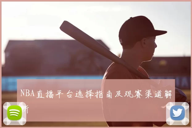 NBA直播平台选择指南及观赛渠道解析