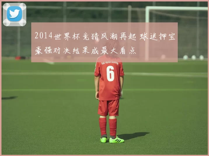 2014世界杯竞猜风潮再起 球迷押宝豪强对决结果成最大看点